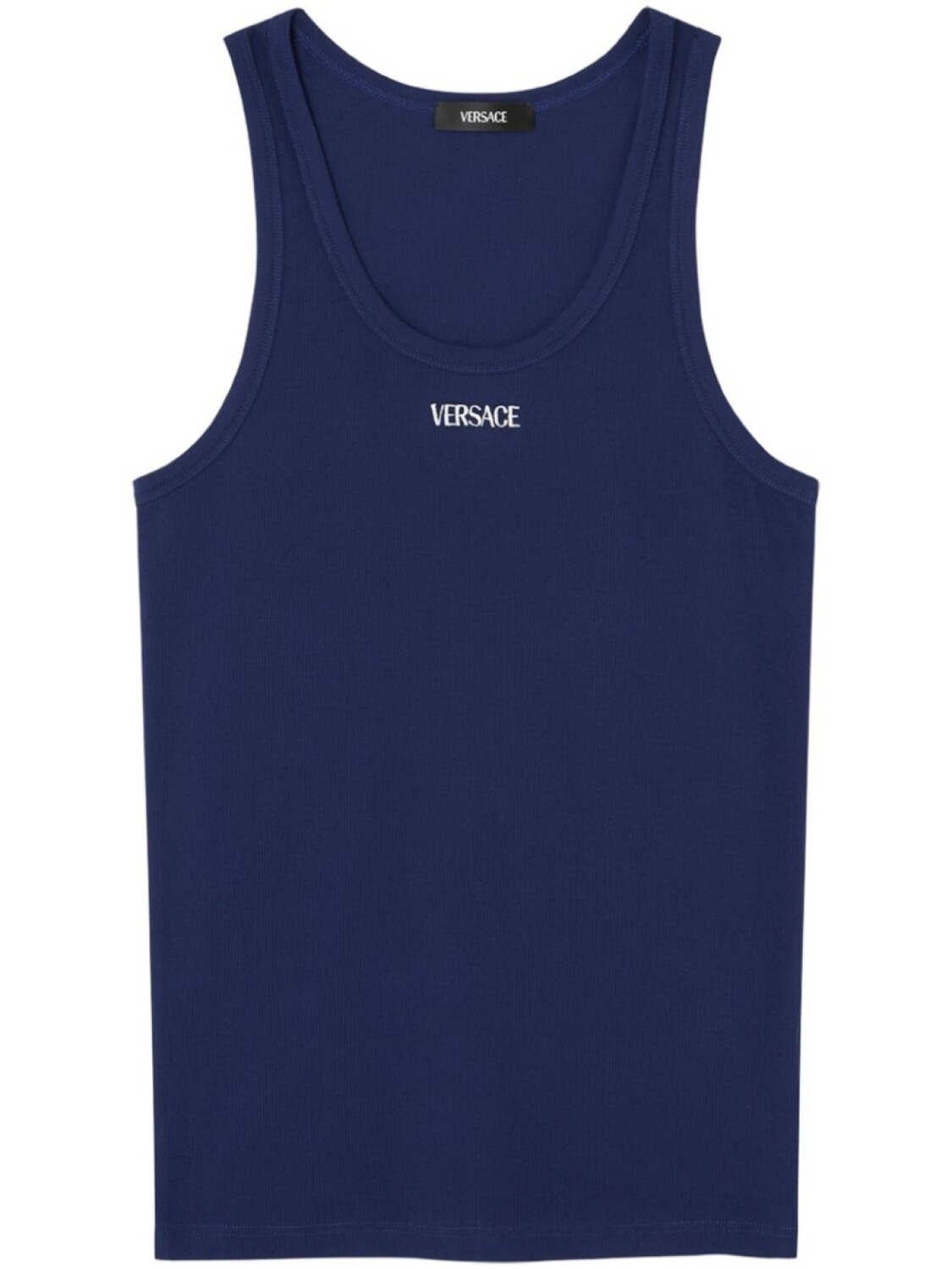 Versace топ с вышитым логотипом, синий
Versace топ с вышитым логотипом, синий