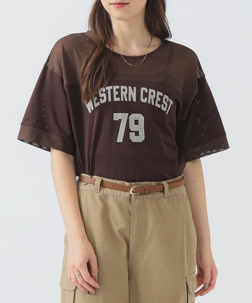 Футболка с сетчатым принтом B:MING by BEAMS, коричневый
Футболка с сетчатым принтом B:MING by BEAMS, коричневый