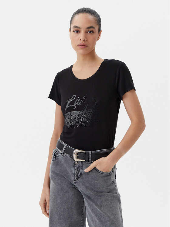 Футболка обычного кроя VA5157 JS360 Liu Jo Beachwear, черный
Футболка обычного кроя VA5157 JS360 Liu Jo Beachwear, черный