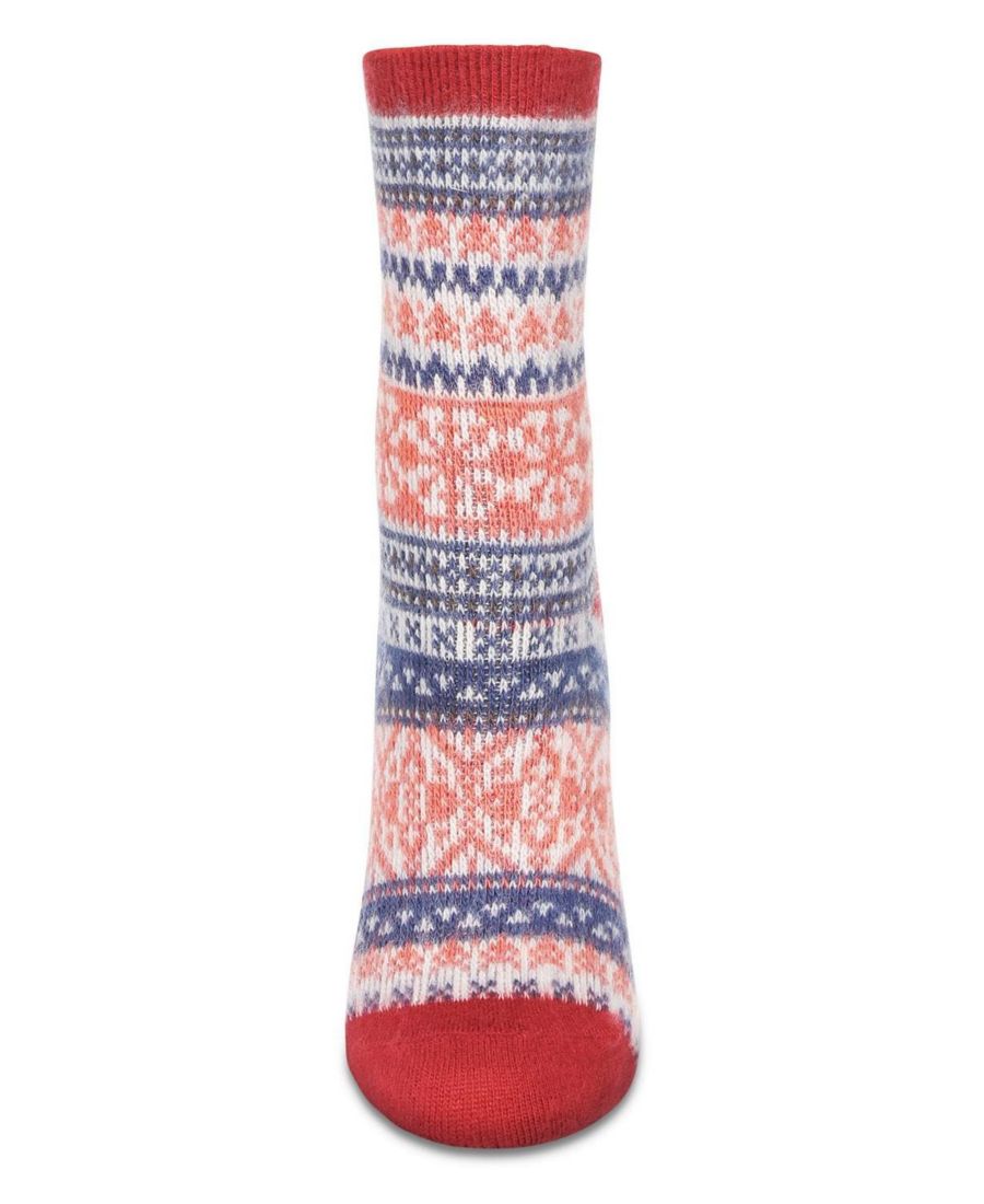 Женские праздничные носки Holiday Wonder Fairisle Soft-fit Crew Socks MeMoi, Red
Женские праздничные носки Holiday Wonder Fairisle Soft-fit Crew Socks MeMoi, Red