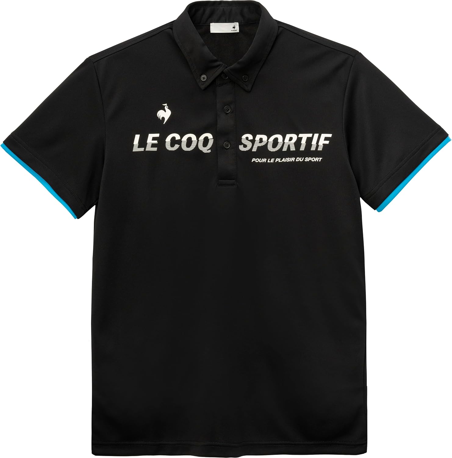 Мужская поло-рубашка с коротким рукавом Le Coq Sportif - влагоотводящая, быстросохнущая, эластичная тренировочная рубашка
Мужская поло-рубашка с коротким рукавом Le Coq Sportif - влагоотводящая, быстросохнущая, эластичная тренировочная рубашка