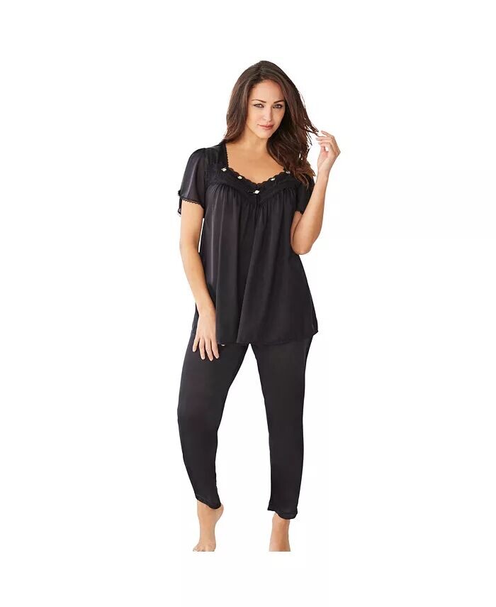 Только все необходимое для больших размеров Шелковистая пижама из 2 предметов Only Neccessities, черный
Только все необходимое для больших размеров Шелковистая пижама из 2 предметов Only Neccessities, черный