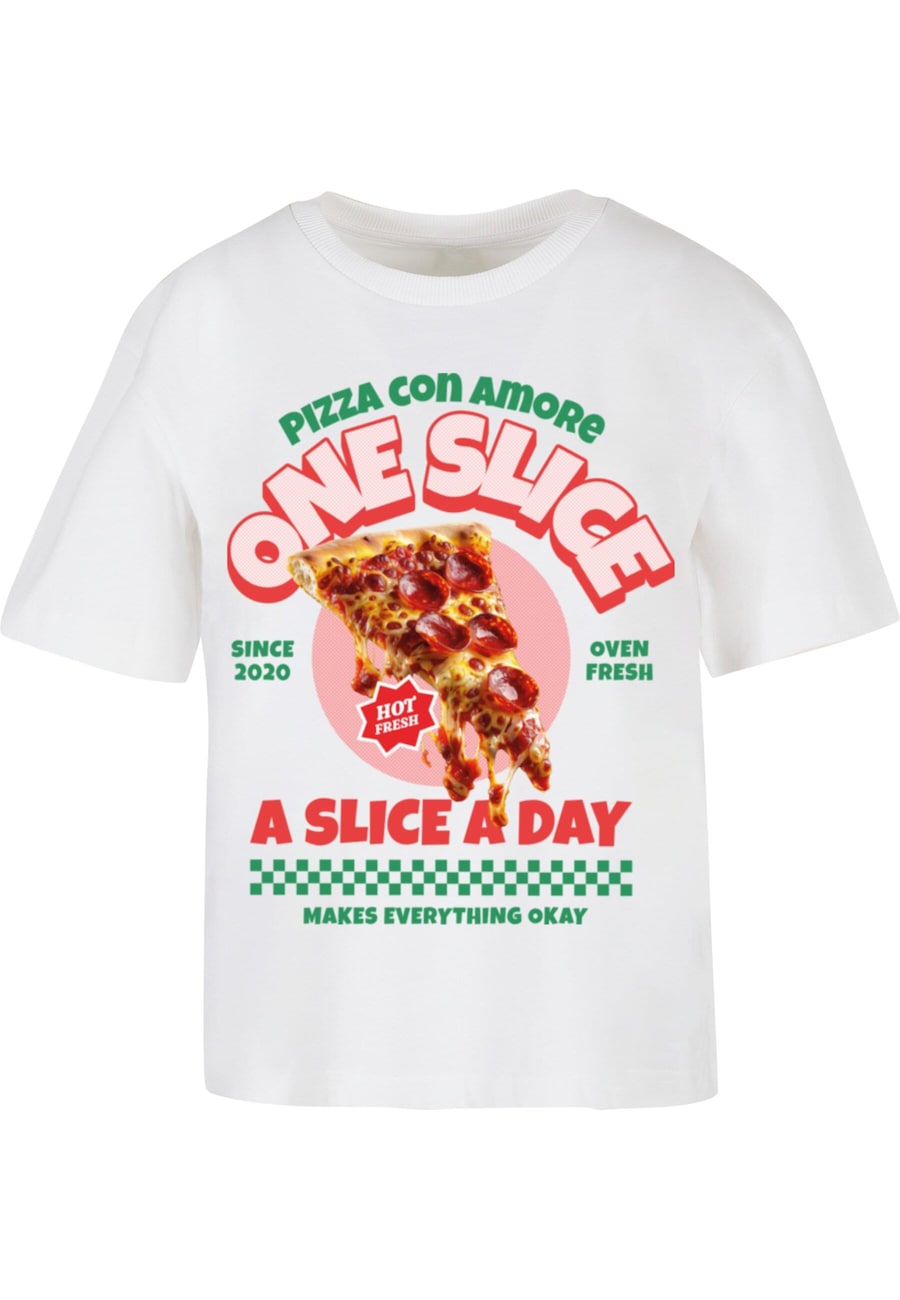 Рубашка Miss Tee Pizza Con Amore, белый
Рубашка Miss Tee Pizza Con Amore, белый