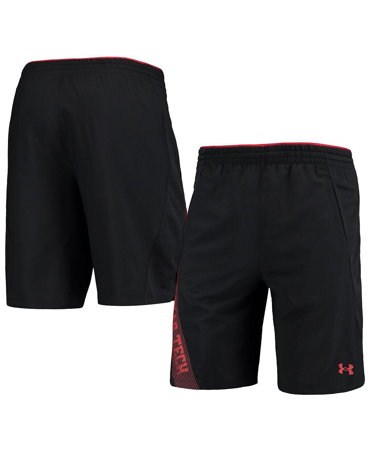 Мужские черные тканые шорты Texas Tech Red Raiders 2021 с боковой линией Under Armour
Мужские черные тканые шорты Texas Tech Red Raiders 2021 с боковой линией Under Armour