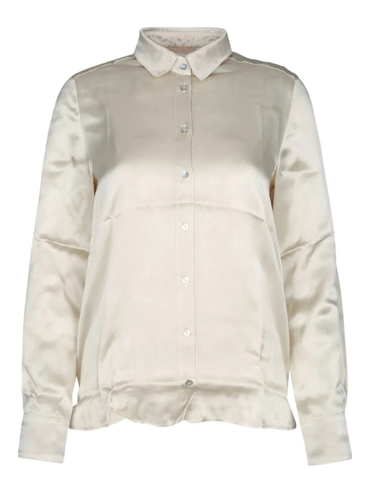 Шелковая рубашка на пуговицах I BLUES, белый
Шелковая рубашка на пуговицах I BLUES, белый