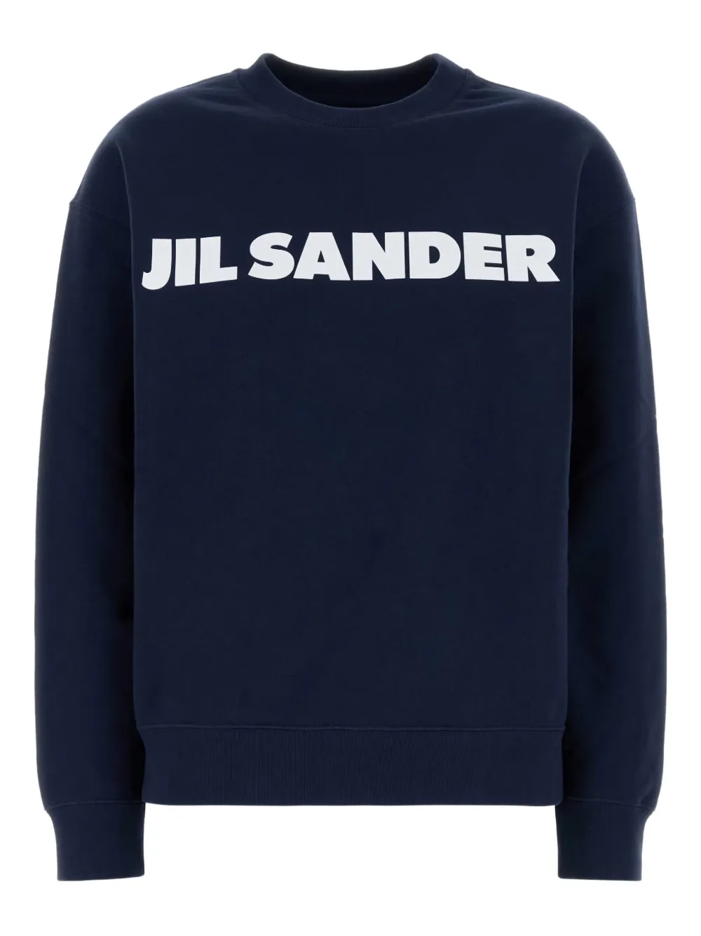 Хлопковая толстовка с логотипом JIL SANDER, синий
Хлопковая толстовка с логотипом JIL SANDER, синий