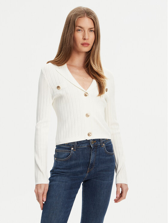 Кардиган обычного кроя W5YR11 Z0130 Guess, белый
Кардиган обычного кроя W5YR11 Z0130 Guess, белый