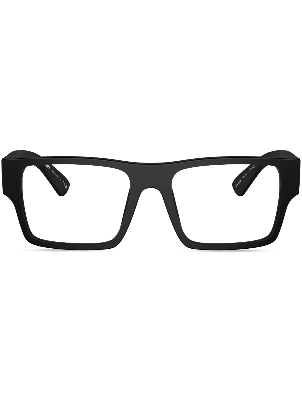 Очки в квадратной оправе с логотипом Prada Eyewear, черный
Очки в квадратной оправе с логотипом Prada Eyewear, черный