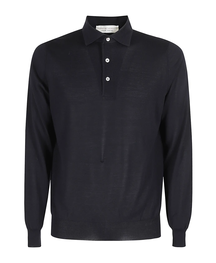 Рубашка-Поло с длинными рукавами Filippo De Laurentiis, синий
Рубашка-Поло с длинными рукавами Filippo De Laurentiis, синий