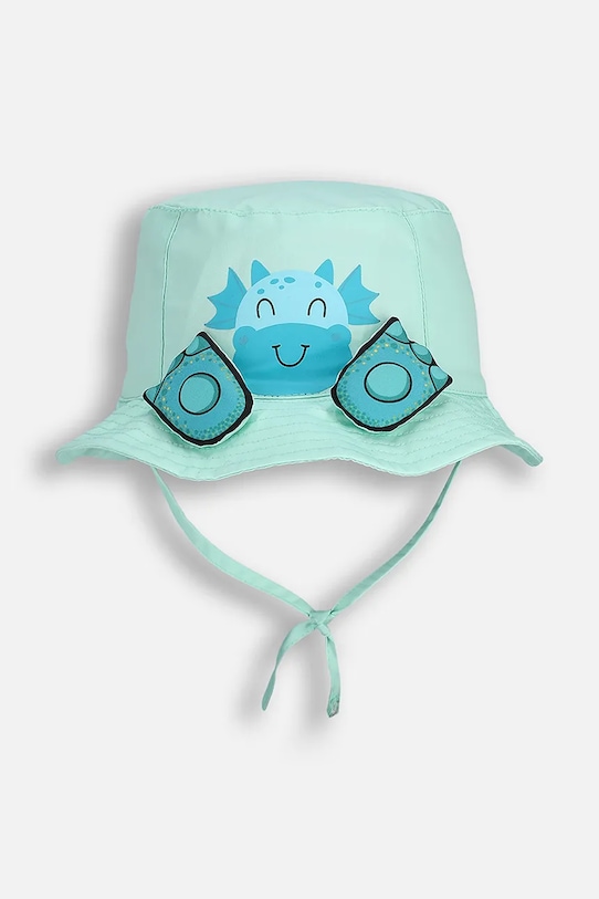 Детская хлопковая шляпа Coccodrillo, бирюзовый
Детская хлопковая шляпа Coccodrillo, бирюзовый