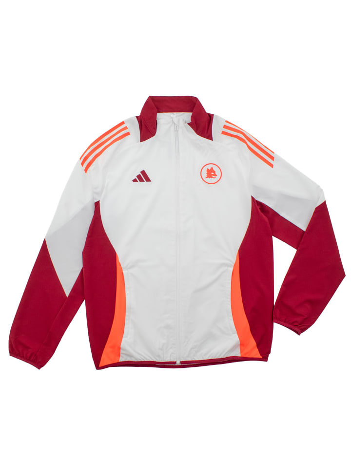 Adidas Спортивная тренировочная куртка AS Rom Tiro 24 Competition белого цвета
Adidas Спортивная тренировочная куртка AS Rom Tiro 24 Competition белого цвета