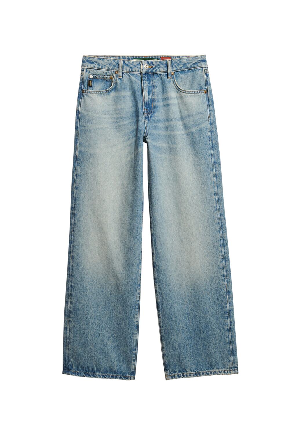 Superdry & Co Джинсы Wide Leg в синем дениме
Superdry & Co Джинсы Wide Leg в синем дениме