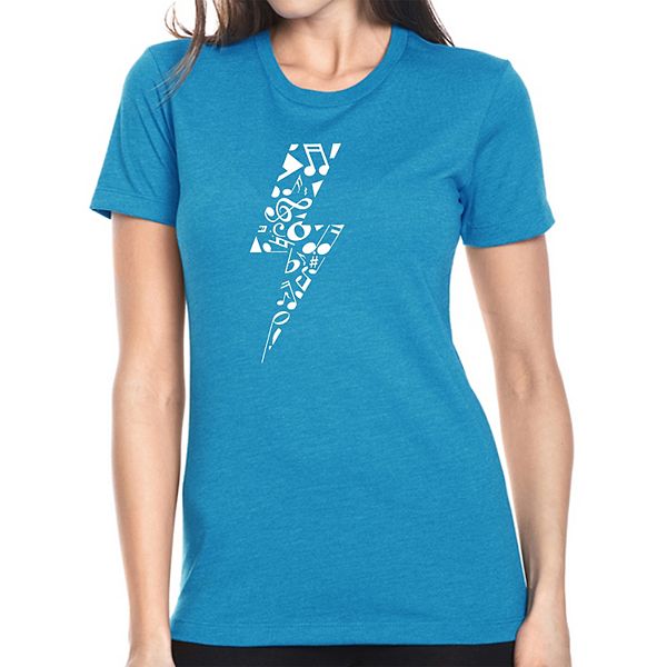 Футболка с принтом Lightning Bolt для женщин La Pop Art, Turquoise, Синий, Футболка с принтом Lightning Bolt для женщин La Pop Art, Turquoise
Футболка с принтом Lightning Bolt для женщин La Pop Art, Turquoise, Синий, Футболка с принтом Lightning Bolt для женщин La Pop Art, Turquoise