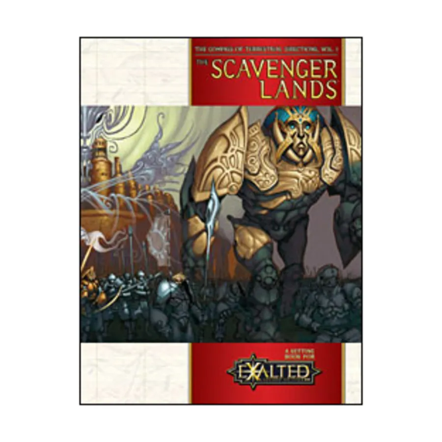 Compass of Terrestrial Directions #1 - The Scavenger Lands, Exalted (2nd Edition) - Setting Books, мягкая обложка
Compass of Terrestrial Directions #1 - The Scavenger Lands, Exalted (2nd Edition) - Setting Books, мягкая обложка