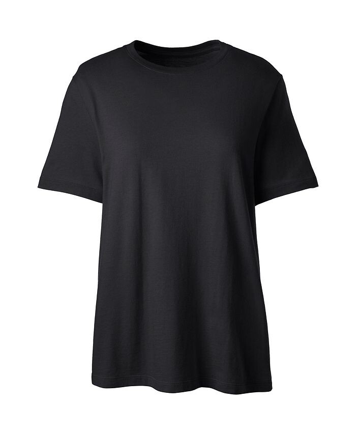 Женская школьная форма с коротким рукавом, женственная футболка Essential Lands' End, черный
Женская школьная форма с коротким рукавом, женственная футболка Essential Lands' End, черный