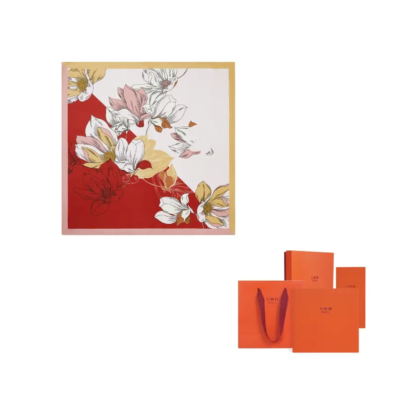 WENSLI Шёлковый шарф, Red
WENSLI Шёлковый шарф, Red