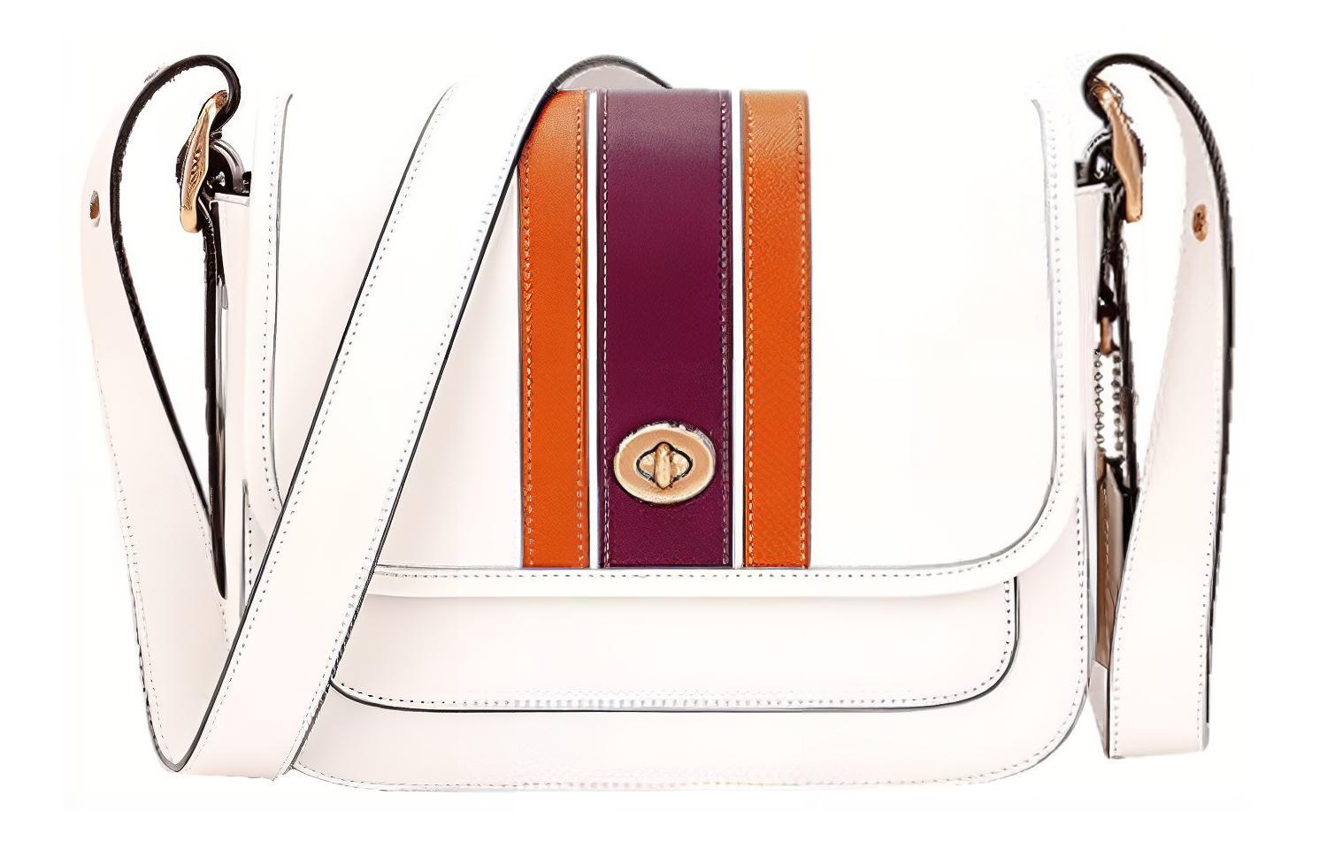 COACH Кожаная сумка-планшет Рамблер через плечо среднего размера
COACH Кожаная сумка-планшет Рамблер через плечо среднего размера