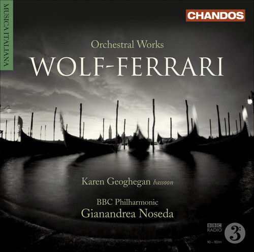 CD диск Wolf-Ferrari / Geoghegan / BBC Phil / Noseda: Orchestral Works
CD диск Wolf-Ferrari / Geoghegan / BBC Phil / Noseda: Orchestral Works