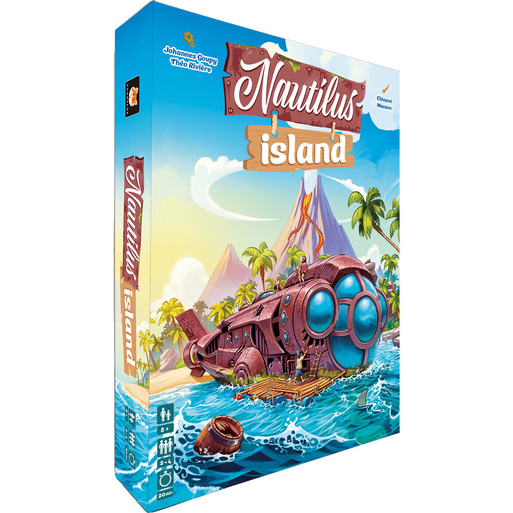 Настольная игра Funnyfox Nautilus Island 
Настольная игра Funnyfox Nautilus Island