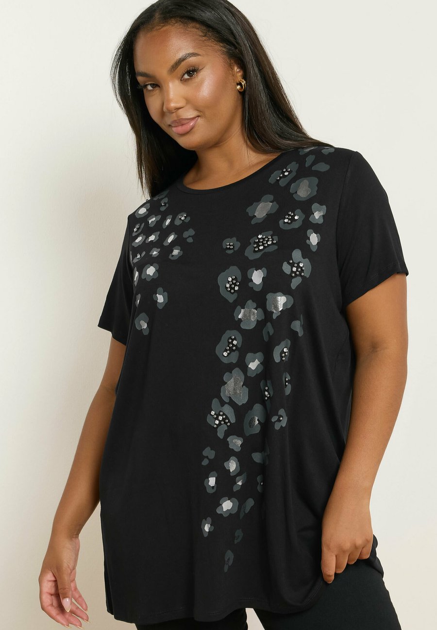 Футболка Yours Clothing LEOPARD EMBELLISHED , Black/Anthracite, Черный, Футболка Yours Clothing LEOPARD EMBELLISHED , Black/Anthracite
Футболка Yours Clothing LEOPARD EMBELLISHED , Black/Anthracite, Черный, Футболка Yours Clothing LEOPARD EMBELLISHED , Black/Anthracite