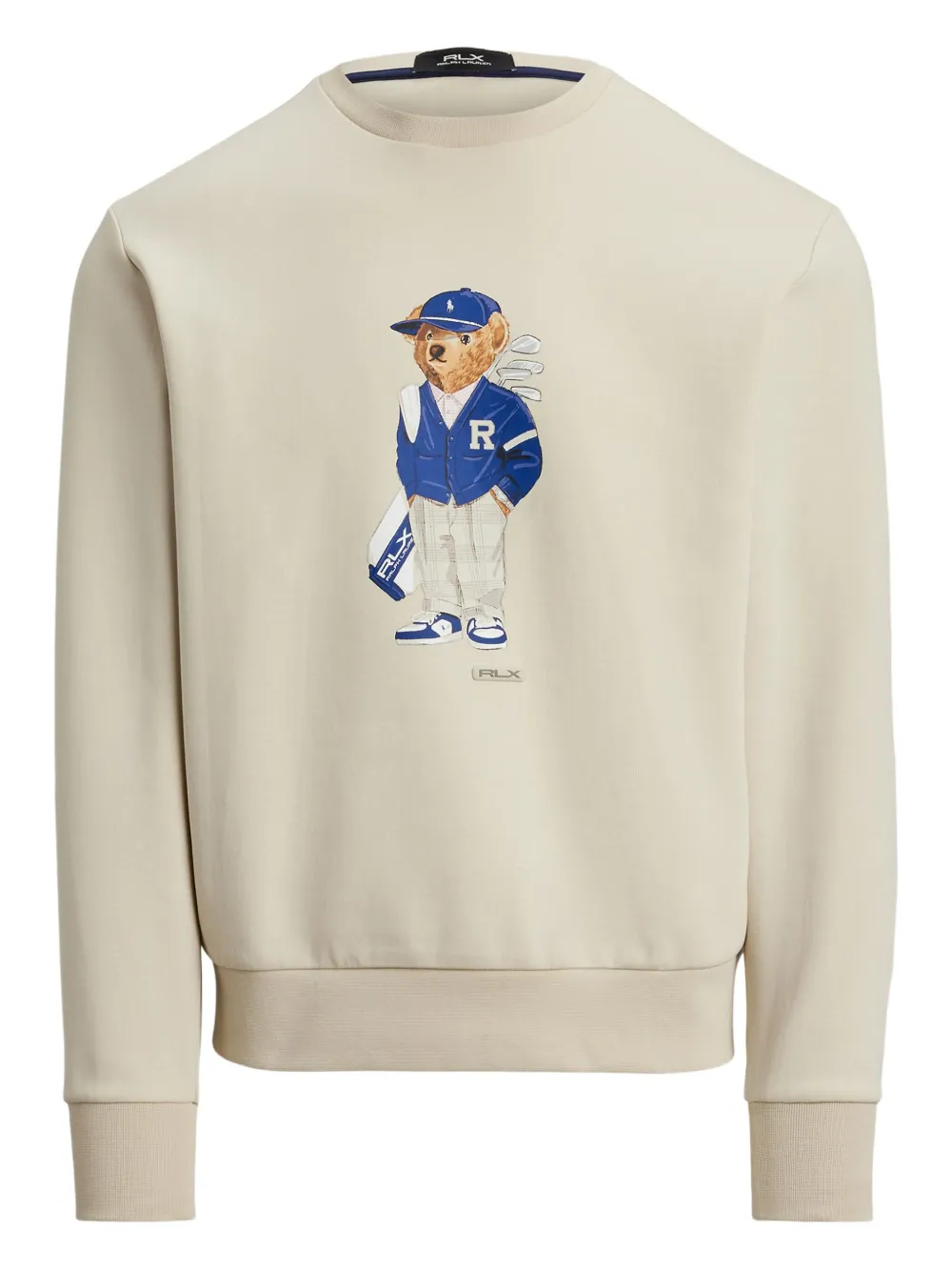 Толстовка с круглым вырезом и логотипом медведя RLX Ralph Lauren, нейтральный
Толстовка с круглым вырезом и логотипом медведя RLX Ralph Lauren, нейтральный