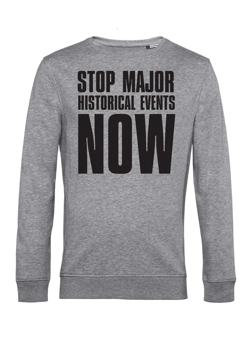 Толстовка STOP MAJOR HISTORICAL EVENTS NOW Henry Tiger, цвет Mottled Light Grey
Толстовка STOP MAJOR HISTORICAL EVENTS NOW Henry Tiger, цвет Mottled Light Grey