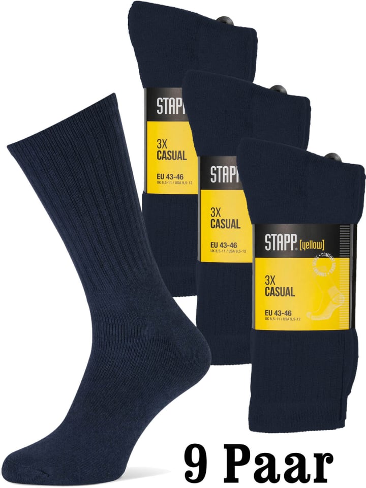Носки STAPP Socken Yellow Casual 9 Paar - 3er Pack, цвет marineblau
Носки STAPP Socken Yellow Casual 9 Paar - 3er Pack, цвет marineblau