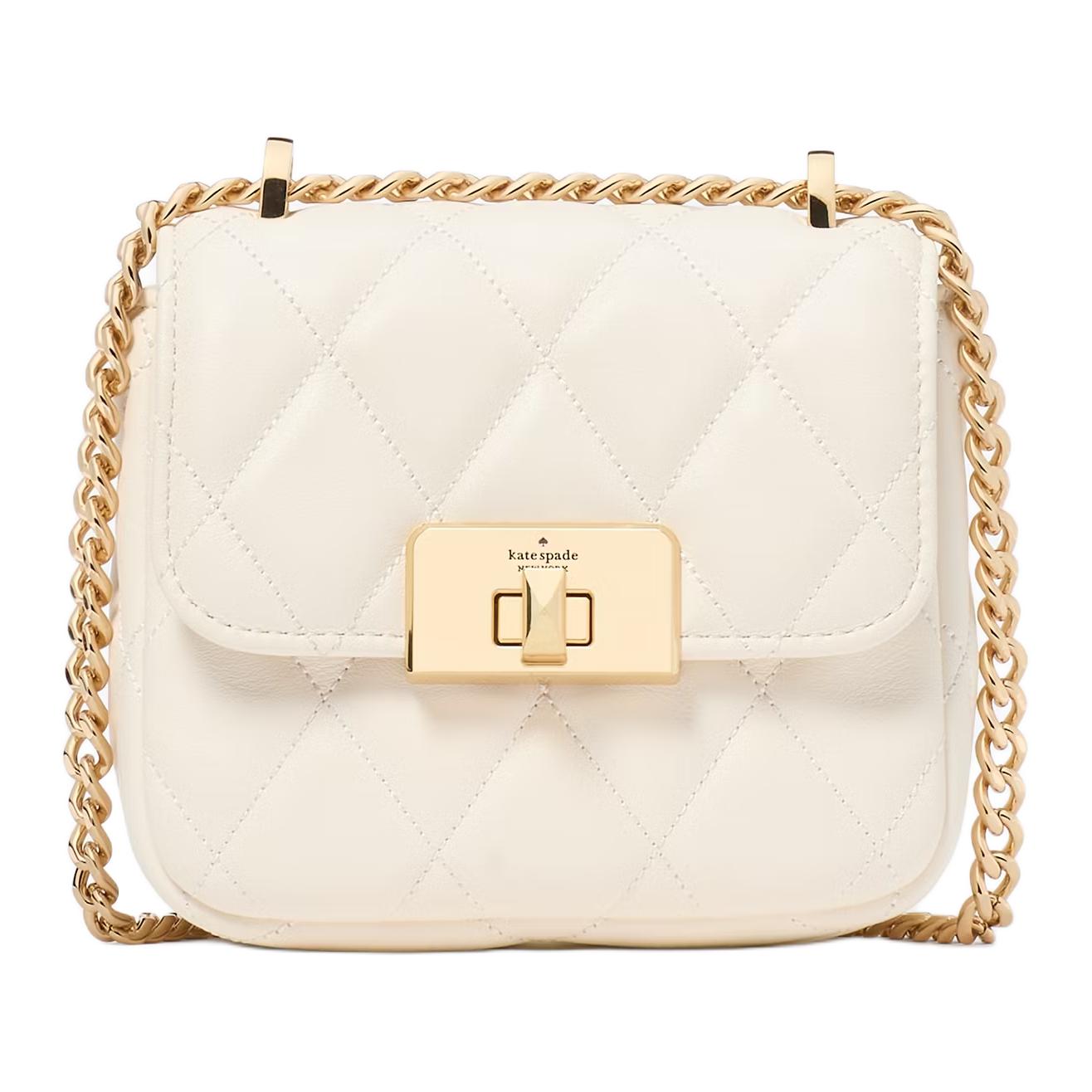 Kate Spade Кожаная сумка через плечо маленького размера женская экрю
Kate Spade Кожаная сумка через плечо маленького размера женская экрю