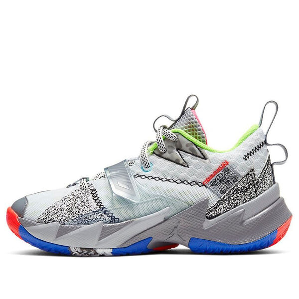 Кроссовки почему не zer0.3 Air Jordan, серый
Кроссовки почему не zer0.3 Air Jordan, серый