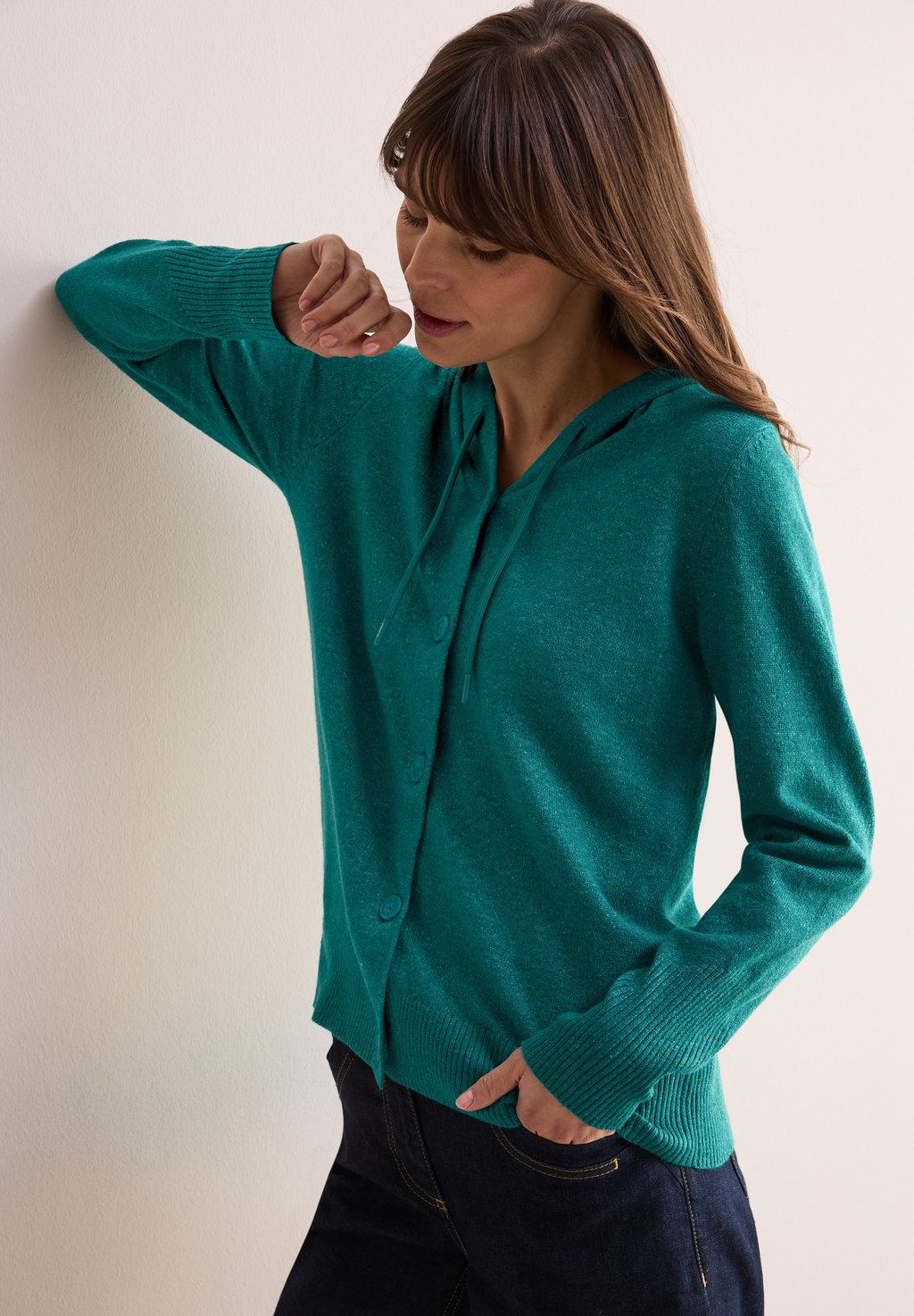 Кардиган Cecil, темно-зеленый
Кардиган Cecil, темно-зеленый