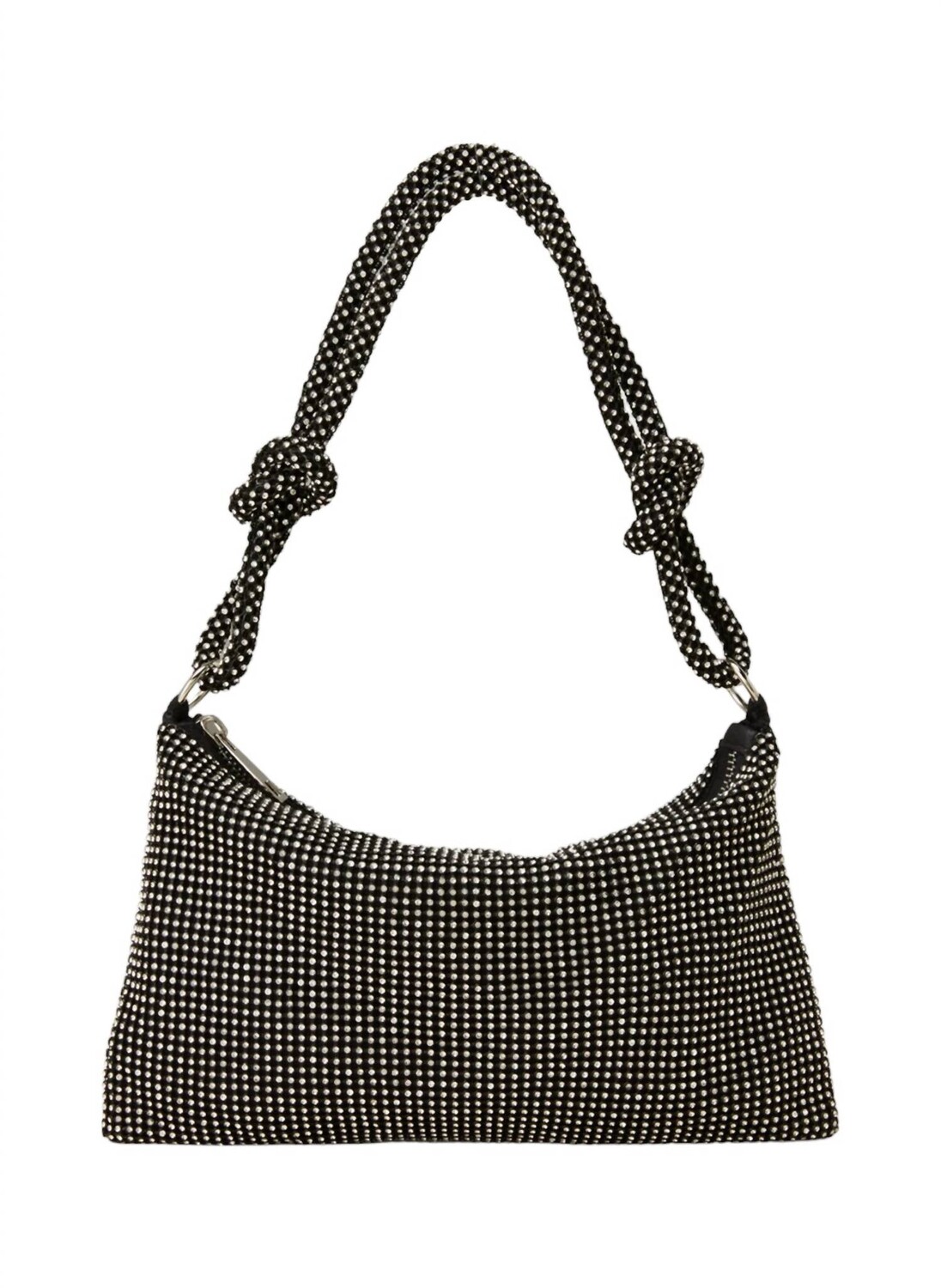 Женская сумка-хобо черного цвета с заклепками и стразами FAME ACCESSORIES, Черный, Женская сумка-хобо черного цвета с заклепками и стразами FAME ACCESSORIES
Женская сумка-хобо черного цвета с заклепками и стразами FAME ACCESSORIES, Черный, Женская сумка-хобо черного цвета с заклепками и стразами FAME ACCESSORIES