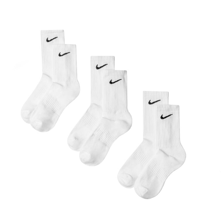 Носки Everyday Cushion Crew Socks 3 Pair Nike, белый 
Носки Everyday Cushion Crew Socks 3 Pair Nike, белый