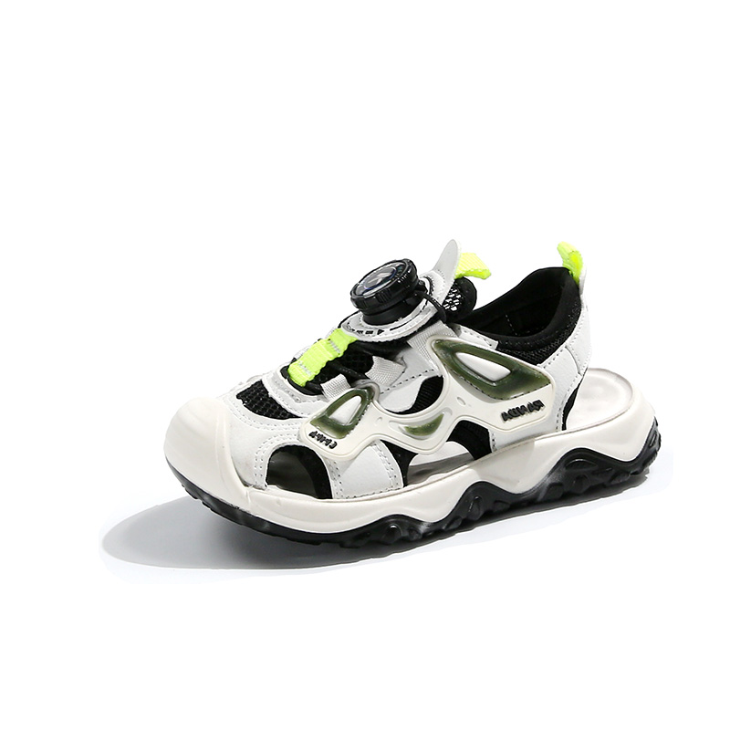 Детские сандалии с нескользящей подошвой RHOBESAM, черный/белый
Детские сандалии с нескользящей подошвой RHOBESAM, черный/белый