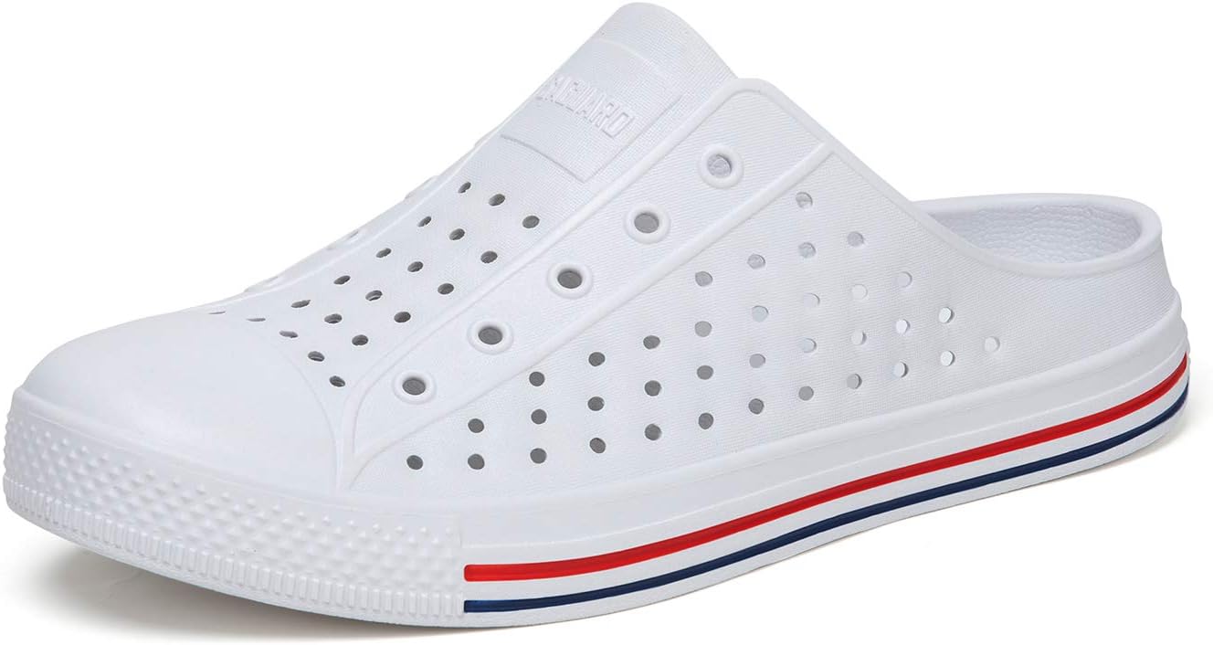 Сандалии SAGUARO для женщин и мужчин, садовая обувь, повседневные тапочки, унисекс, быстросохнущие, летние, противоскользящие, для пляжа, белый
Сандалии SAGUARO для женщин и мужчин, садовая обувь, повседневные тапочки, унисекс, быстросохнущие, летние, противоскользящие, для пляжа, белый