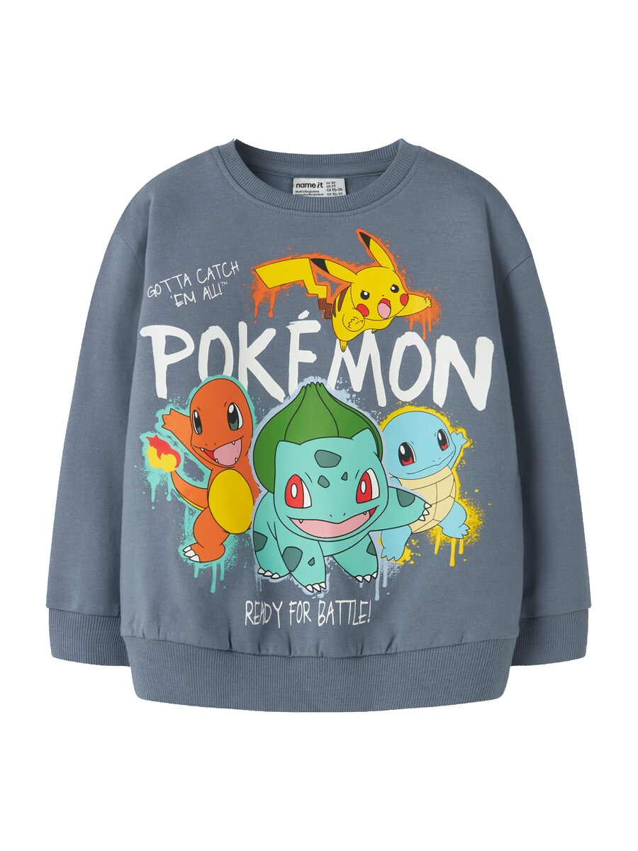 Толстовка NAME IT NMMNOA POKEMON, пыльно-синий
Толстовка NAME IT NMMNOA POKEMON, пыльно-синий