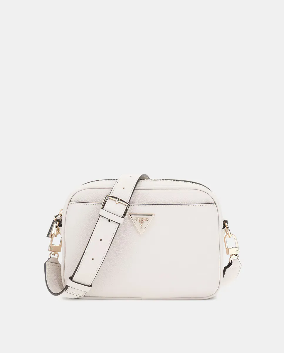 Сумка через плечо с молнией и магнитной кнопкой Guess, белый
Сумка через плечо с молнией и магнитной кнопкой Guess, белый