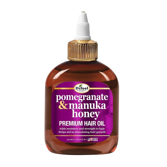 Масло для волос премиум-класса с гранатом и медом манука Difeel, 75 мл
Масло для волос премиум-класса с гранатом и медом манука Difeel, 75 мл