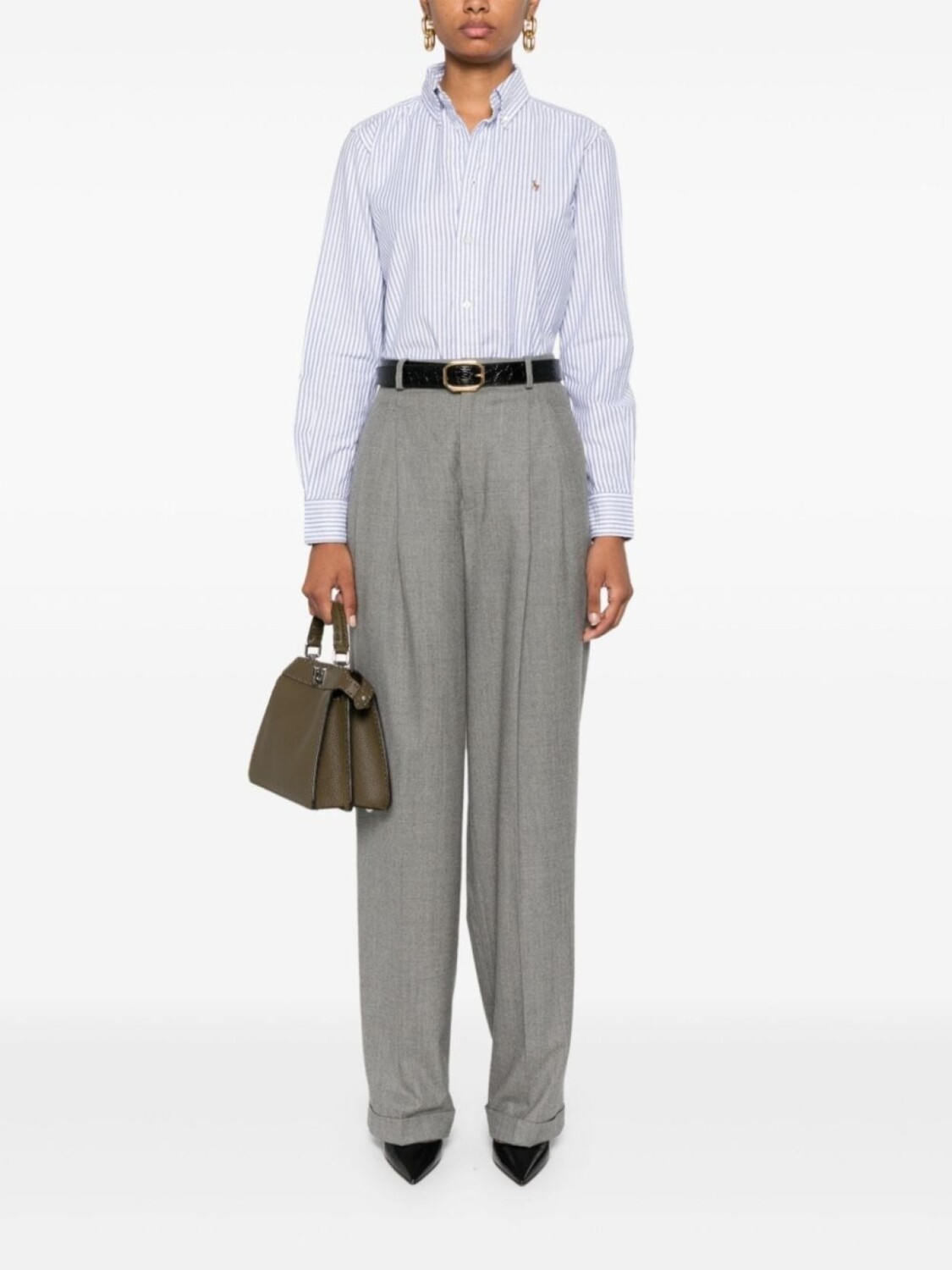 Polo Ralph Lauren рубашка с вышивкой Polo Pony, белый
Polo Ralph Lauren рубашка с вышивкой Polo Pony, белый