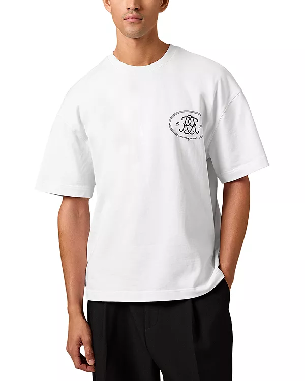 Футболка большого размера Cuthbert Bishopsgate с принтом Reiss, белый
Футболка большого размера Cuthbert Bishopsgate с принтом Reiss, белый