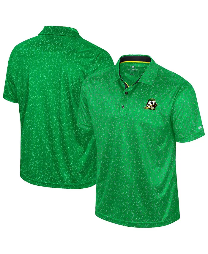 Мужская зеленая поло для гольфа Oregon Ducks с сублимационным принтом Colosseum
Мужская зеленая поло для гольфа Oregon Ducks с сублимационным принтом Colosseum