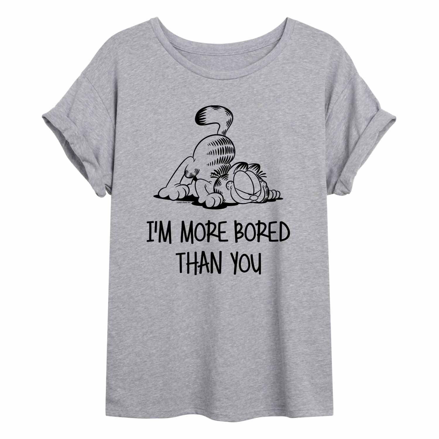 Струящаяся футболка Garfield More Bored для юниоров Licensed Character
Струящаяся футболка Garfield More Bored для юниоров Licensed Character