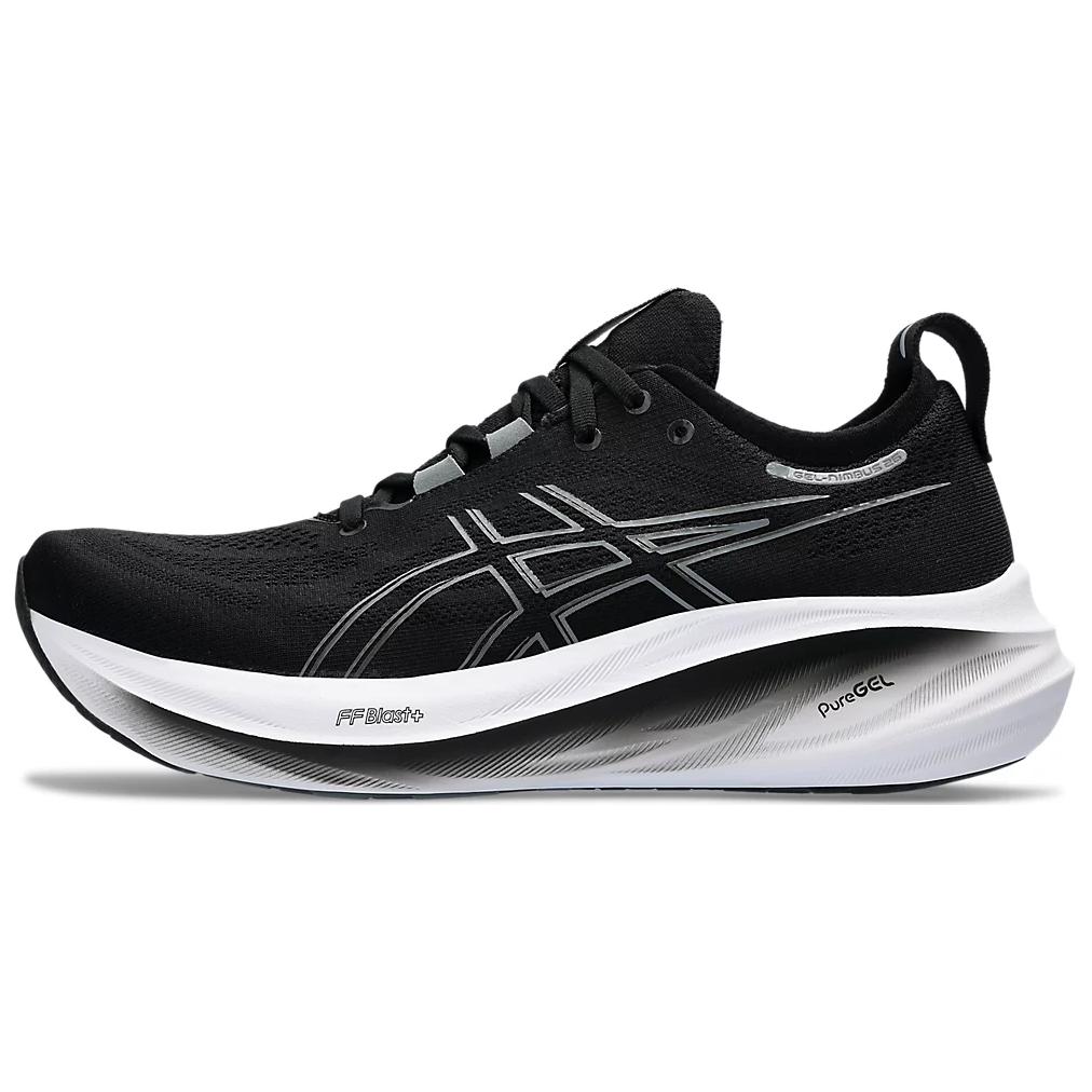 Asics Gel Nimbus 26 4E Wide 'Black Graphite Grey' Черно-белая
Asics Gel Nimbus 26 4E Wide 'Black Graphite Grey' Черно-белая
