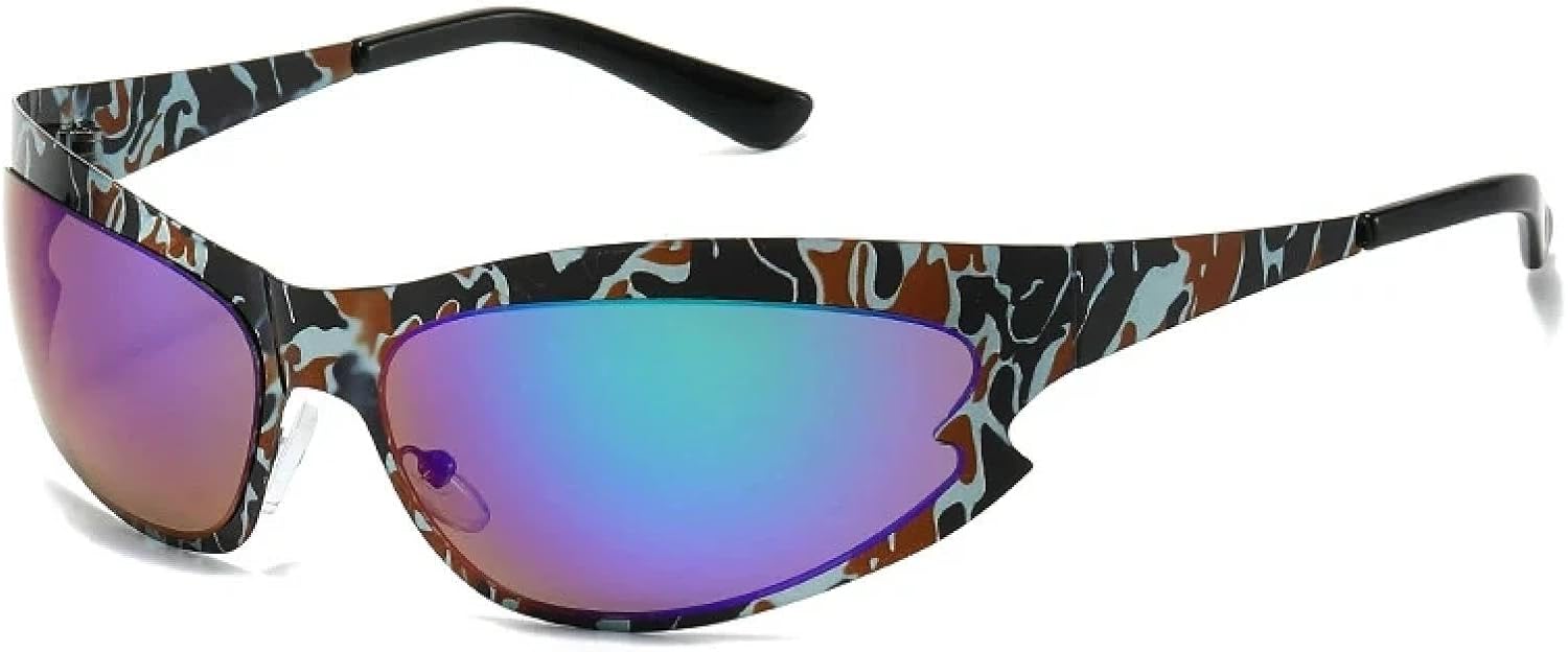 Модные солнцезащитные очки для женщин и мужчин, винтажные очки «кошачий глаз», очки для активного отдыха, спорта, велоспорта, защита от УФ-излучения UV400 generic, Black Green
Модные солнцезащитные очки для женщин и мужчин, винтажные очки «кошачий глаз», очки для активного отдыха, спорта, велоспорта, защита от УФ-излучения UV400 generic, Black Green