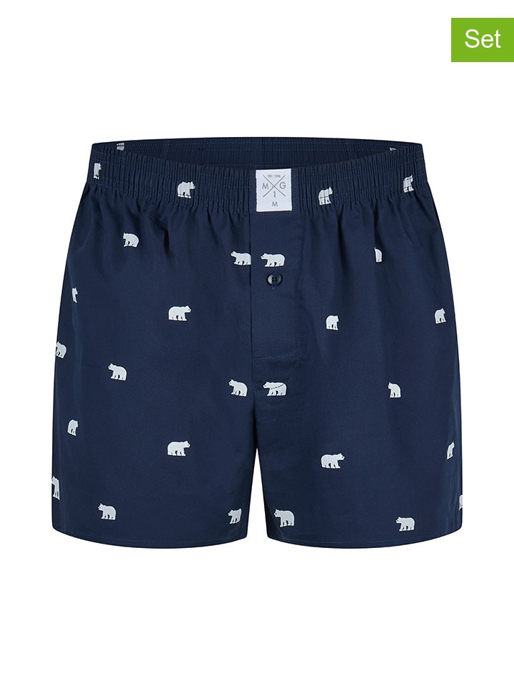 MG-1 Комплект из 6 штук: боксерские трусы темно-синего/красного цвета
MG-1 Комплект из 6 штук: боксерские трусы темно-синего/красного цвета