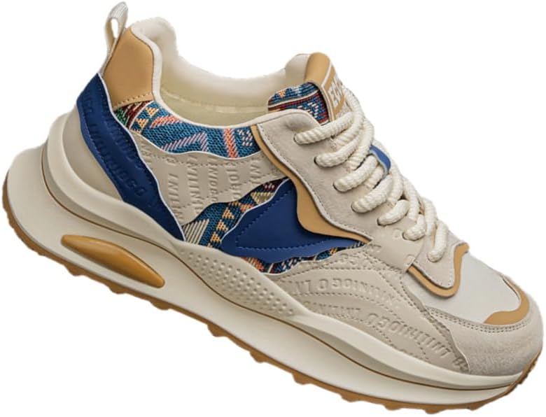 Мужские модные спортивные кроссовки с толстой подошвой - противоскользящие, прочные, дышащие и удобные. Подходят для активного отдыха и повседневной носки Fmshi, синий
Мужские модные спортивные кроссовки с толстой подошвой - противоскользящие, прочные, дышащие и удобные. Подходят для активного отдыха и повседневной носки Fmshi, синий