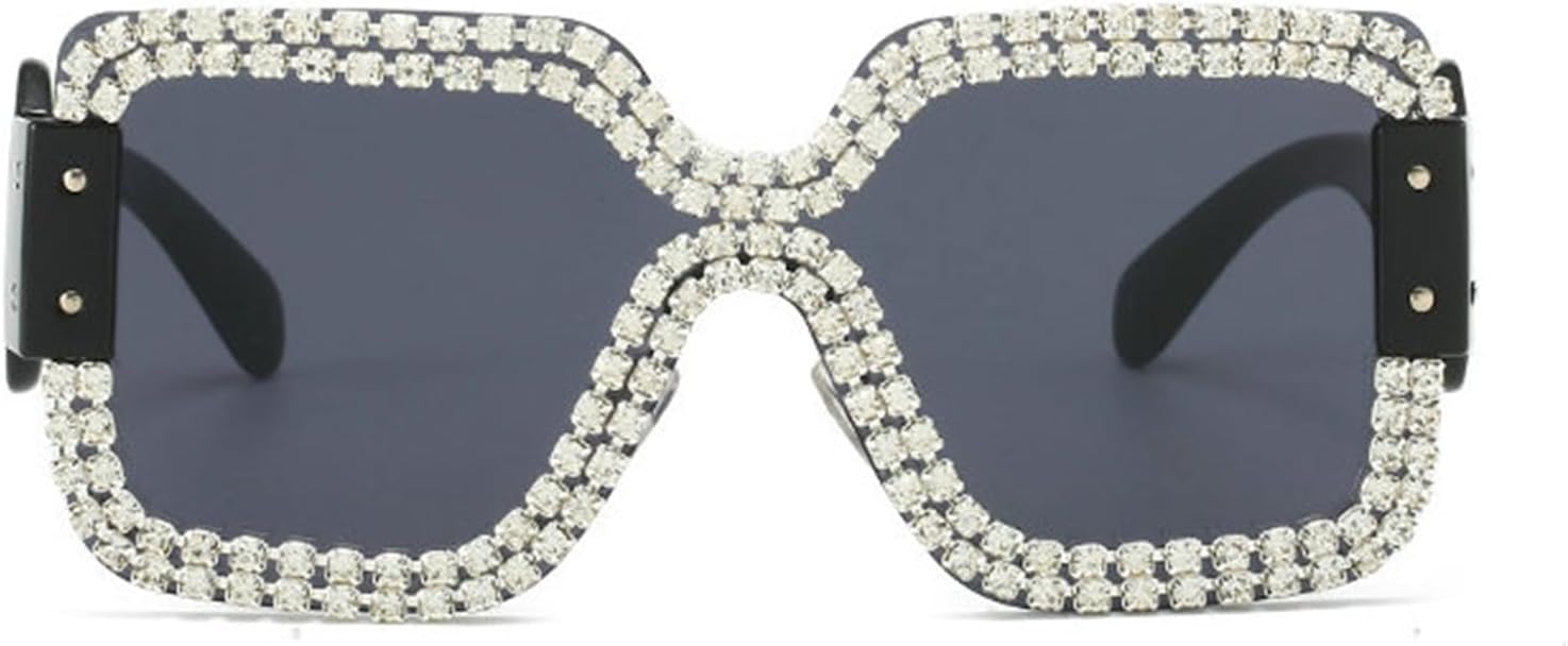 Солнцезащитные очки Willochra без оправы для женщин, винтажные, квадратные, розовые, с кристаллами и стразами, сверкающие, украшенные драгоценными камнями, для костюмированной вечеринки, Black White
Солнцезащитные очки Willochra без оправы для женщин, винтажные, квадратные, розовые, с кристаллами и стразами, сверкающие, украшенные драгоценными камнями, для костюмированной вечеринки, Black White