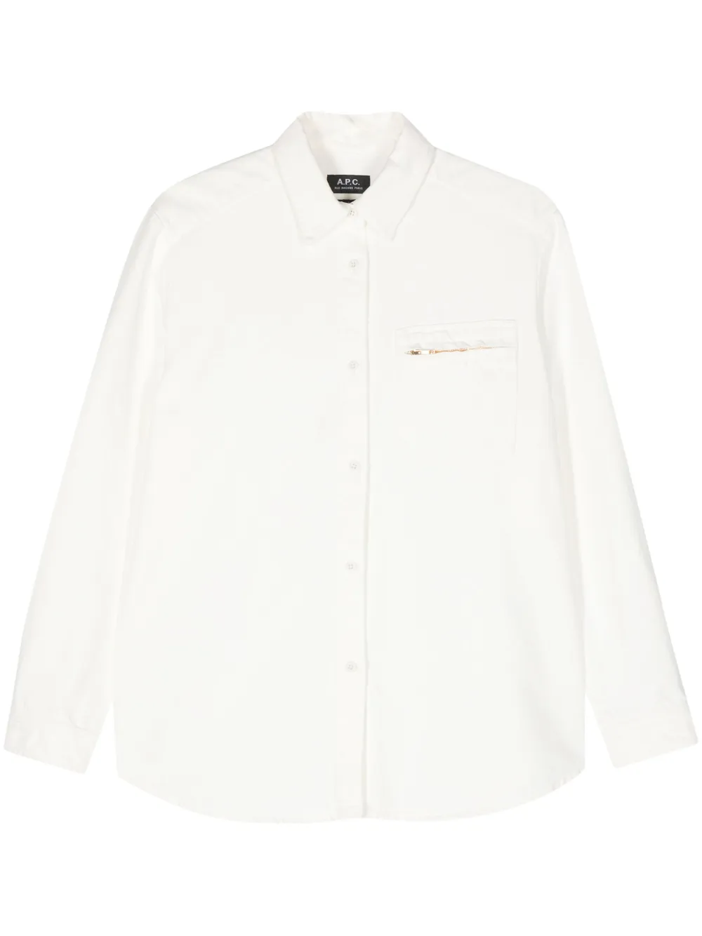 Джинсовая рубашка Tina A.P.C., белый
Джинсовая рубашка Tina A.P.C., белый