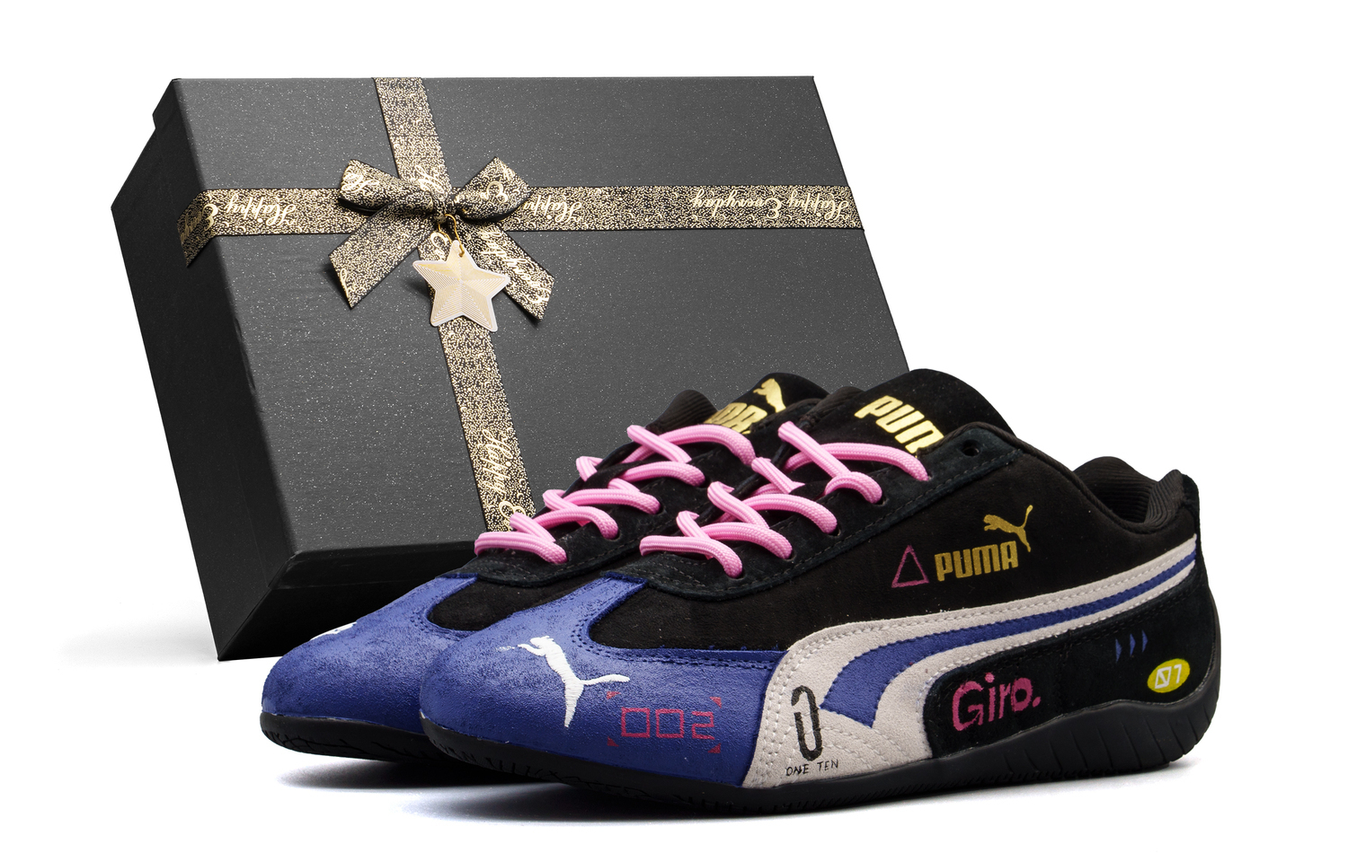 Speedcat Collection устойчивые к истиранию низкие кеды Unisex PUMA, синий/черный
Speedcat Collection устойчивые к истиранию низкие кеды Unisex PUMA, синий/черный