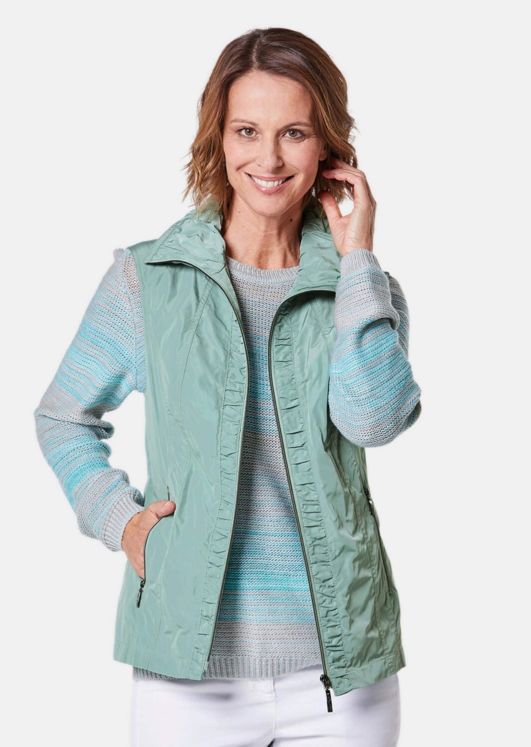 Утепленный жилет GOLDNER, мятный, Зеленый, Утепленный жилет GOLDNER, мятный 
Утепленный жилет GOLDNER, мятный, Зеленый, Утепленный жилет GOLDNER, мятный