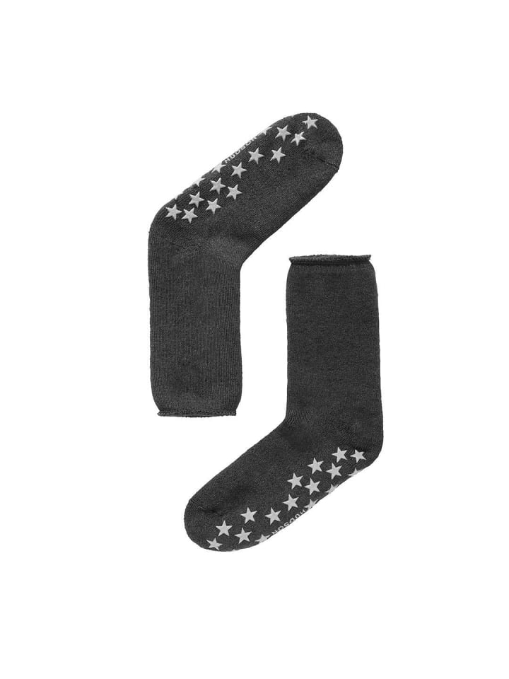 Hudson Противоскользящие носки/коврики для дома серого меланжевого цвета
Hudson Противоскользящие носки/коврики для дома серого меланжевого цвета